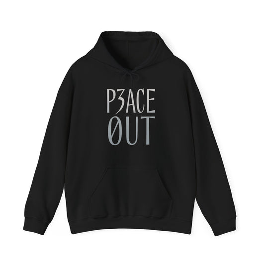 P3ACE OUT Unisex Heavy Blend Hoodie - Relaxed Casual Wear for Comfort Seekers